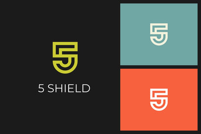 5 Shield Logo