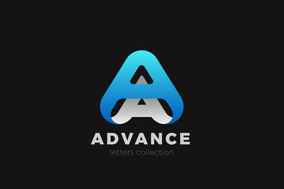 Advance A Ribbon Logo