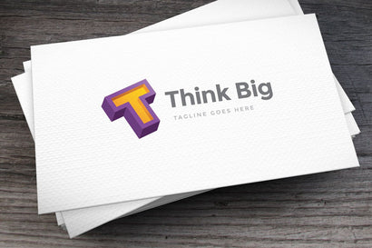 Think Big Letter Logo
