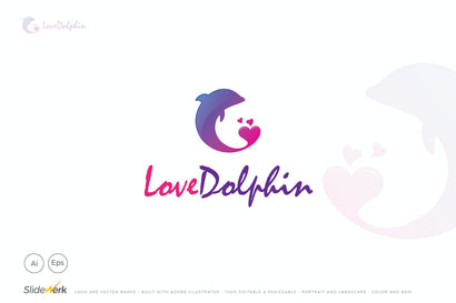 Love Dolphin Logo