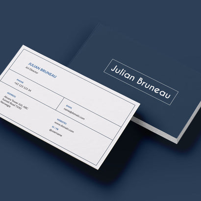 Art Simple Business Card Design #05