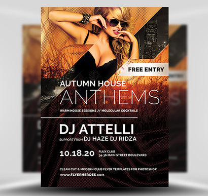 Autumn Anthems Flyer 1