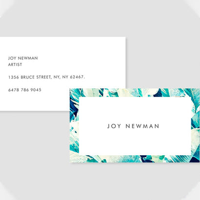 Banana Leaf Crush Business Card 1