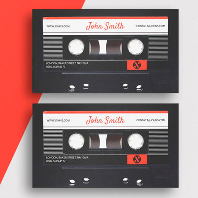 Cassette Business Card