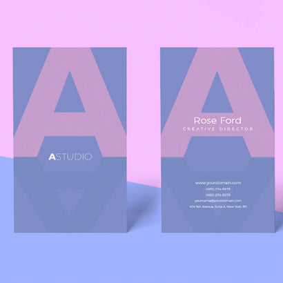 Clean Creative Studio Business Card 1