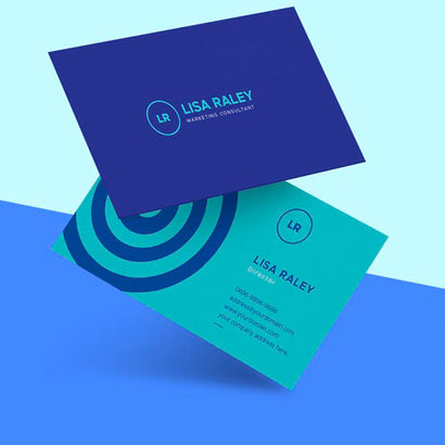 Clean Minimal Marketing Business Card 2