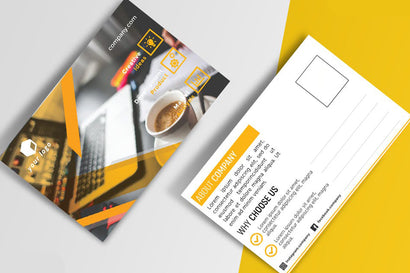 Coffee Business Postcard