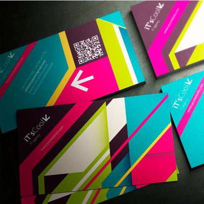 Color Belts Business Card Design 2