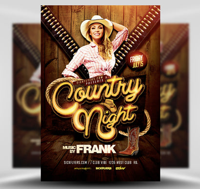 Country Night Western Flyer 1
