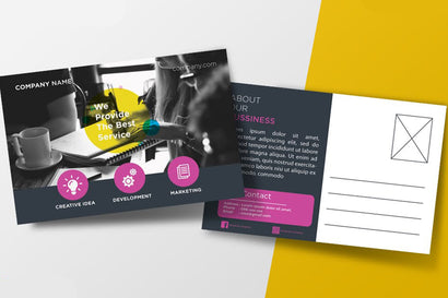 Development Business Postcard