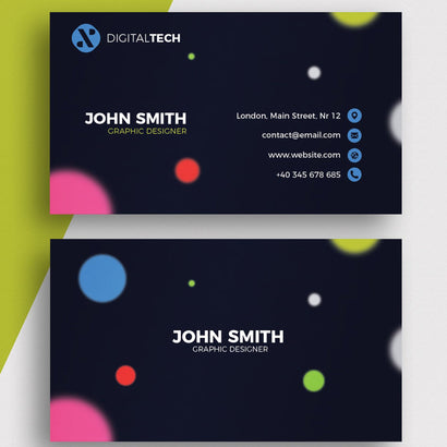 DigitalTECH Business Card Design #24