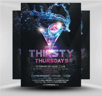 Drink Night Club 1 1 Flyer