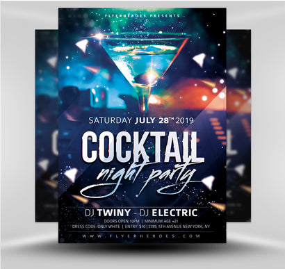 Drink Night Club 5 1 Flyer