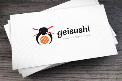 Geisha Sushi Logo
