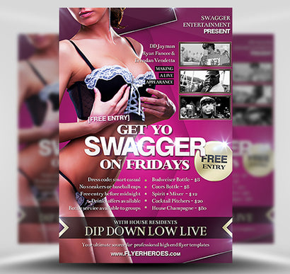 Get Yo Swagger 1 Flyer