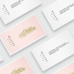 Golden Leaf Business Card