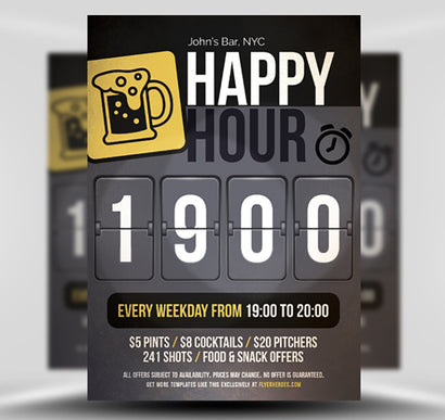 Happy Hour Flyer 1