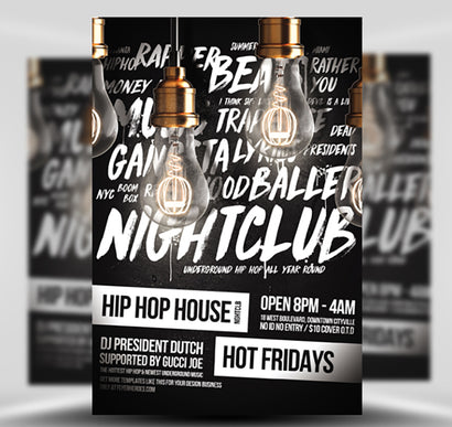 Hiphot House Flyer 1