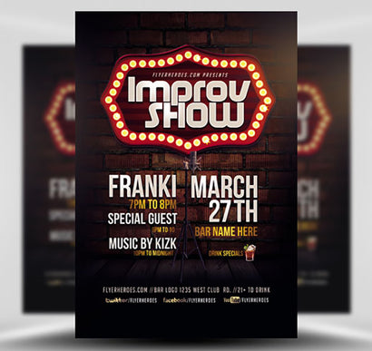 Improv Show Flyer 1
