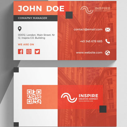 Inspire Business Card Design #32