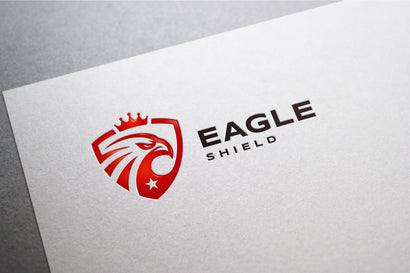 King Eagle Shield Logo