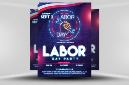 Labor Day Party 11 Flyer