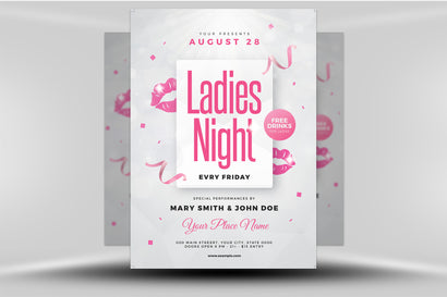 Ladies Night 02 v1 Flyer