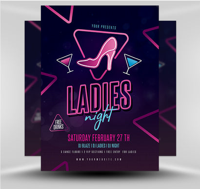 Ladies Night 2 1 Flyer
