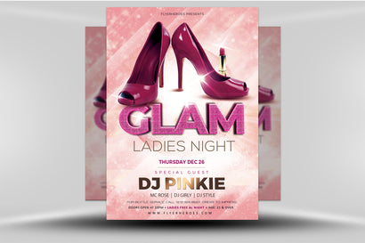 Ladies Night Flyer 5 Cm 1