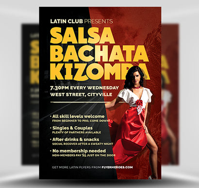 Latin Dance Flyer v1