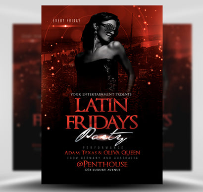 Latin Fridays Flyer 1