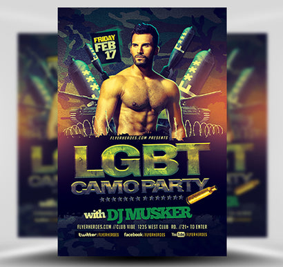 Lgbt Camo Party 1