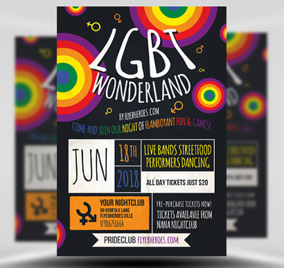 Lgbt Wonderland Flyer 1