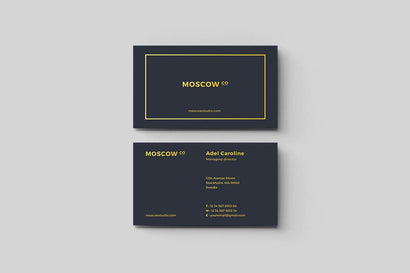 MOSCOW Business Card Design #50