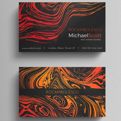 Marble Business Card