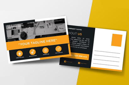 Market Business Postcard