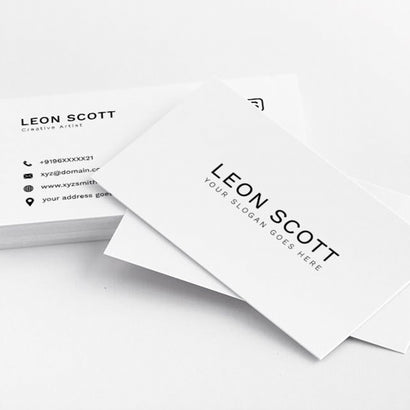 Minimal Elegance Business Card