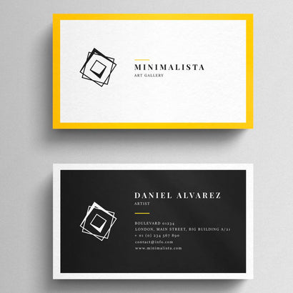 Minimal  Sky Business Card