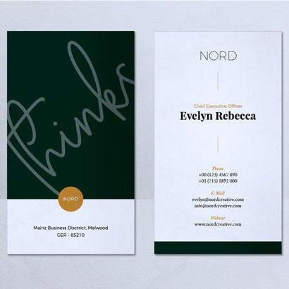 Minimalist Business Card Vol 10