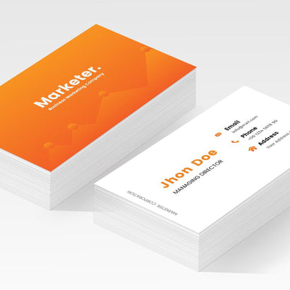 Marketer Business Card Design #40