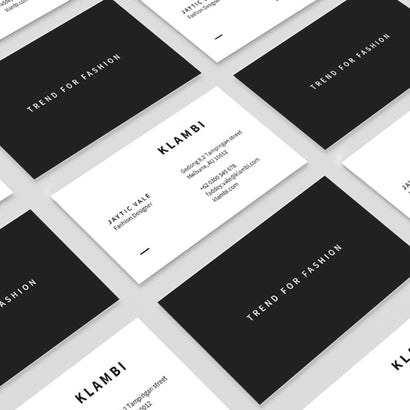 nCoded Business Card Design #51