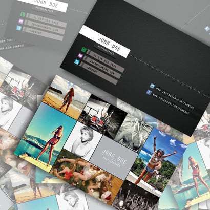 Photo Business Card Design #56