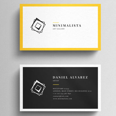 Minimalista Business Card Design #46