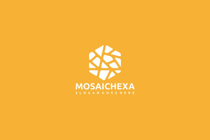 Mosaic Hexagon Logo