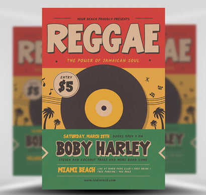 Ol Retro Reggae Music Party 1