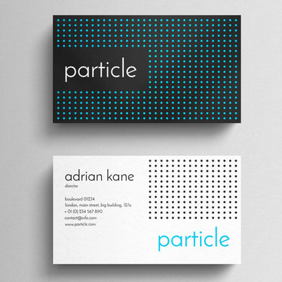 Partical Minimal Business Card