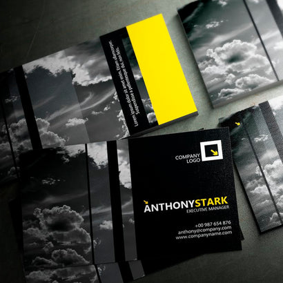 Photography Stark Business Card Design