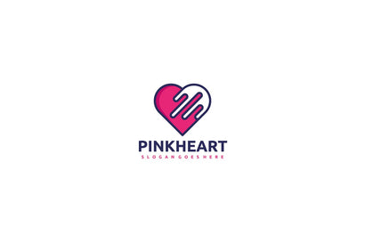 Pink Heart Logo