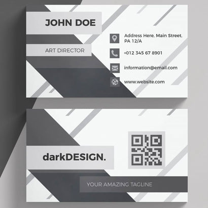 Plain Corporate Business Card