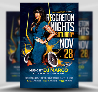 Reggaeton Nights Flyer 1